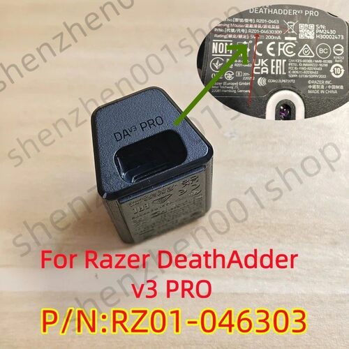 适用于雷蛇炼狱蝰蛇V3专业版DeathAdder V3 PRO 8KHZ无线接收器