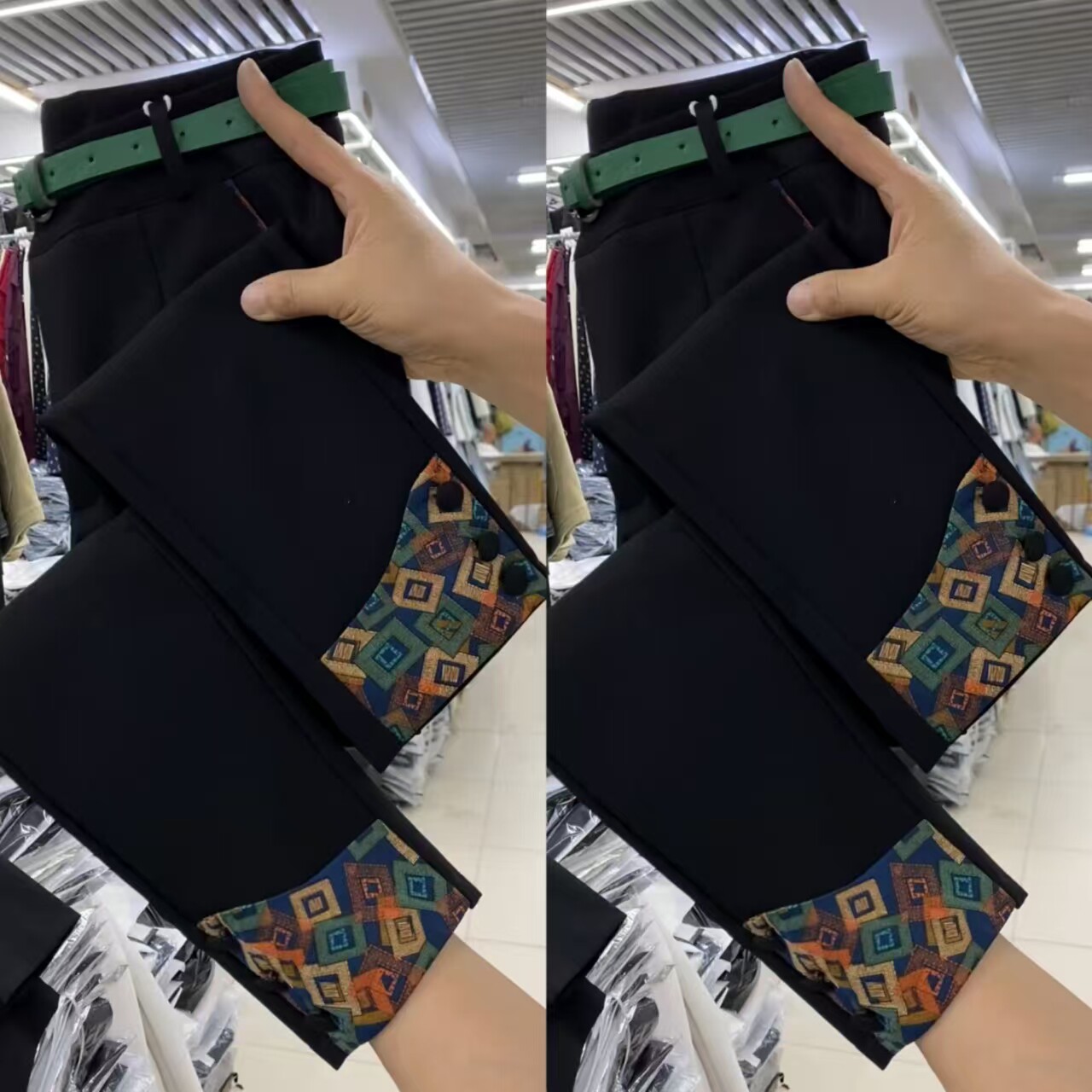 通勤显瘦高腰直筒九分小西裤女