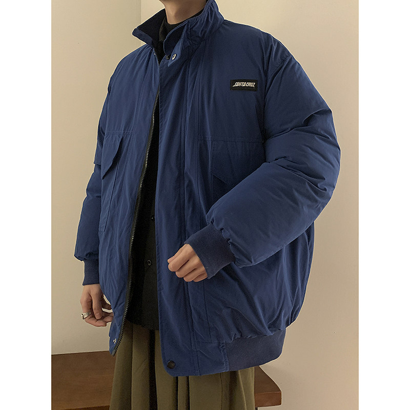 2025冬装日系复古宽松多口袋男女保暖休闲棉服外套棉衣M3000P135,男装棉衣,电商C323