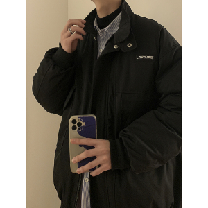 2025冬装日系复古宽松多口袋男女保暖休闲棉服外套棉衣 M3000P135图片