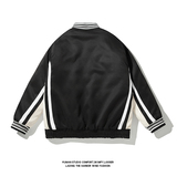 白底平铺冬装棒球服棉衣男潮流棉衣加厚保暖外套M2007P120控158，男装棉衣，电商C323