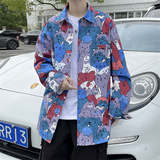 2025秋装男装长袖花衬衫C207P40，男装衬衫，电商C323