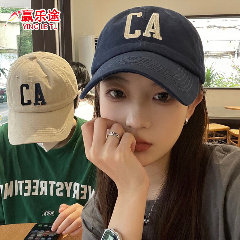 爆款帽子女春夏百搭潮流网红同款棒球帽夏季跨境字母韩版时尚鸭舌