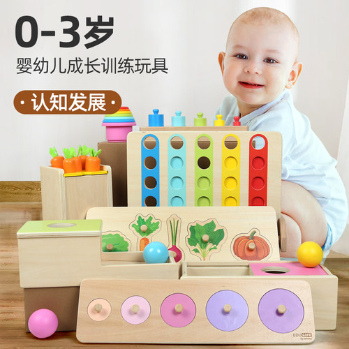 EDUcare0-3岁婴幼儿认知早教玩具