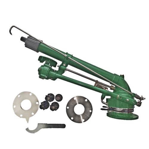 德龙涡轮涡杆喷枪农业灌溉支架可调喷头农用浇地摇臂除尘喷灌设备