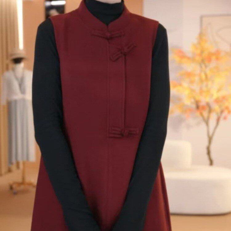 2025新款时尚气质显瘦国风改良马甲新中式坎肩外套