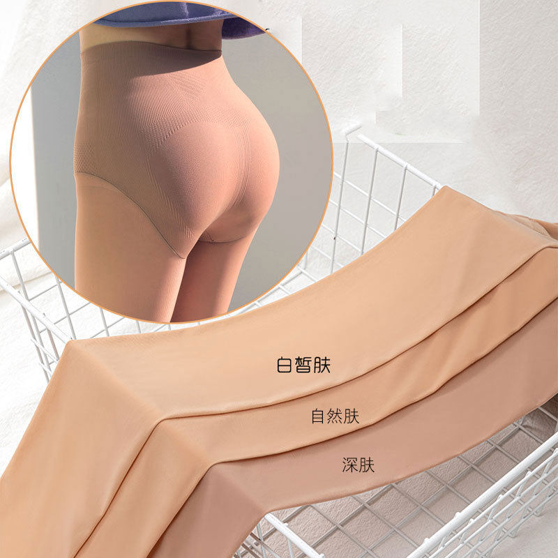 丝袜女高腰收腹防勾丝提臀压力钢丝袜高弹塑形美腿光腿瘦腿