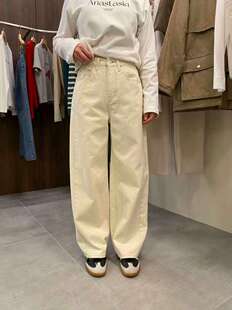 韩国东大门代购2026春新品remaking 版型直筒牛仔裤休闲女裤