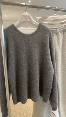 韩国东大门2025冬季新品ARTISANAL纯色毛衣针织衫