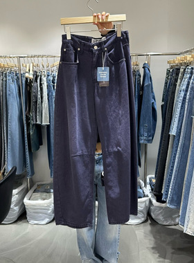 现 L'ETOILE韩国 东大门2025夏季新款 百搭时尚潮流牛仔裤