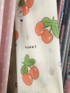 a类母婴级宽幅2.5米双层棉纱被罩全棉小清新纯棉纱布可定制各种款