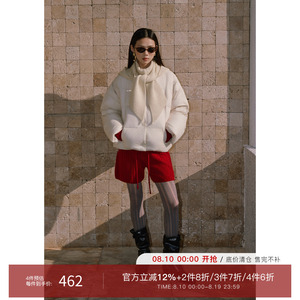 superr加厚针织帽羽绒服