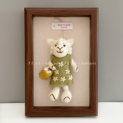 多尼古乐尼泊尔手工羊毛毡挂件