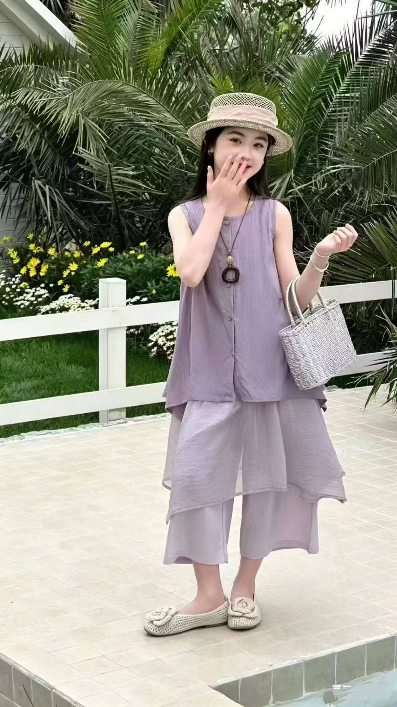 黄金宝贝2026年夏季新款中大套装