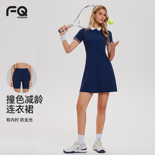 polo连衣裙2026新款休闲运动裙子