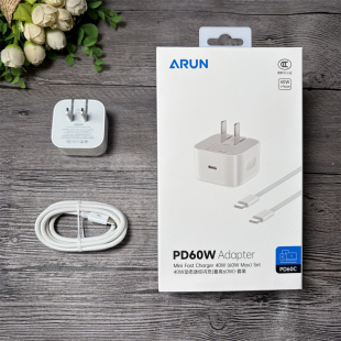 海陆通 PD60 PD60C 手机充电器 单头 套装 pd60w