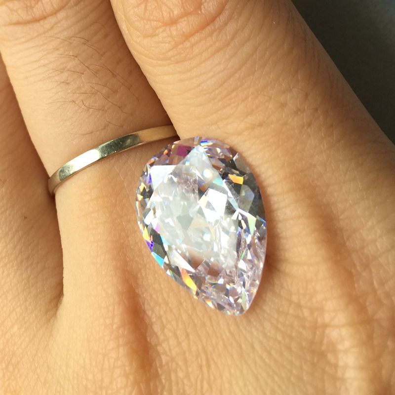 白色人造宝石人造宝石镶嵌裸石