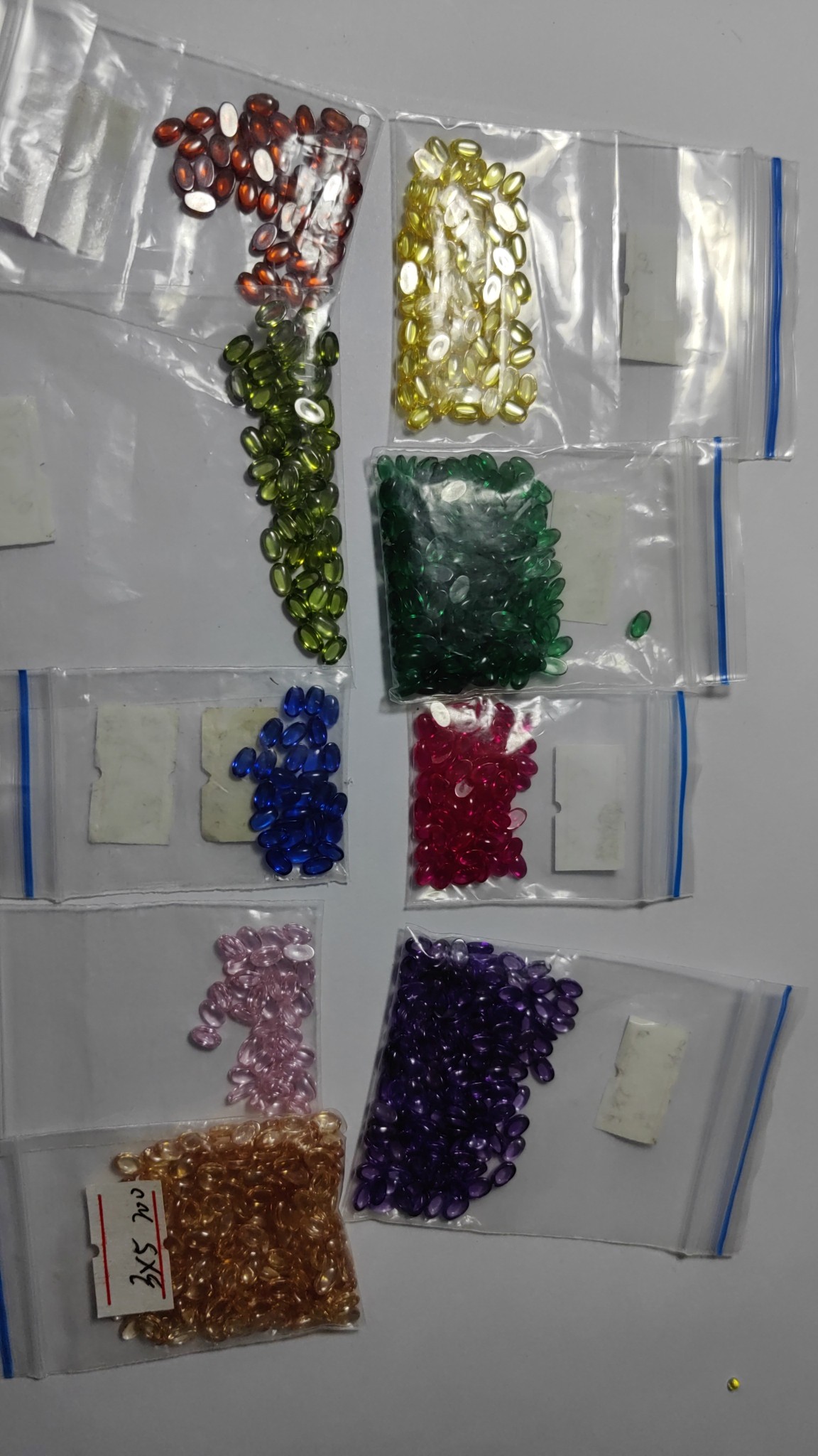 平底素面 3*5MM 彩色锆石  乳锆  蛋形椭圆形 戒面 底托 人造宝石,饰品/流行首饰/时尚饰品新,其他DIY饰品配件,淘宝优惠券,粉丝福利购,淘宝优惠卷