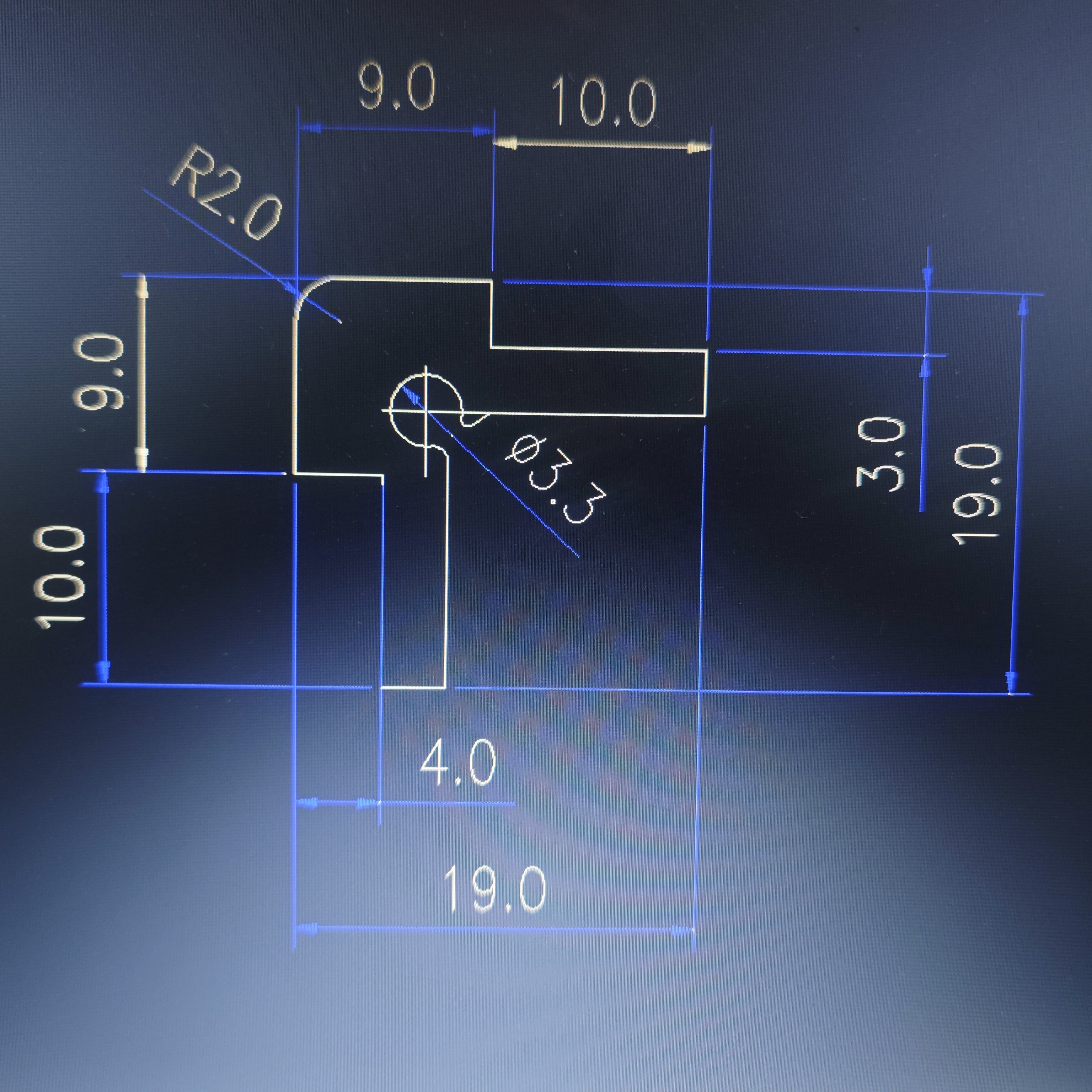 铝机箱连接件DIY机箱铝型材2号角接件，一 边接3MM，一边接4MM板