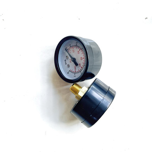 轴向压力表Y50Z 1mpa 10kgf/cm2 2.5级直径52mm ZG1/8
