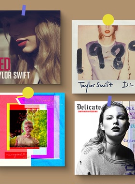 泰勒斯威夫特专辑封面海报欧美歌手Taylor Swift霉霉音乐周边墙贴