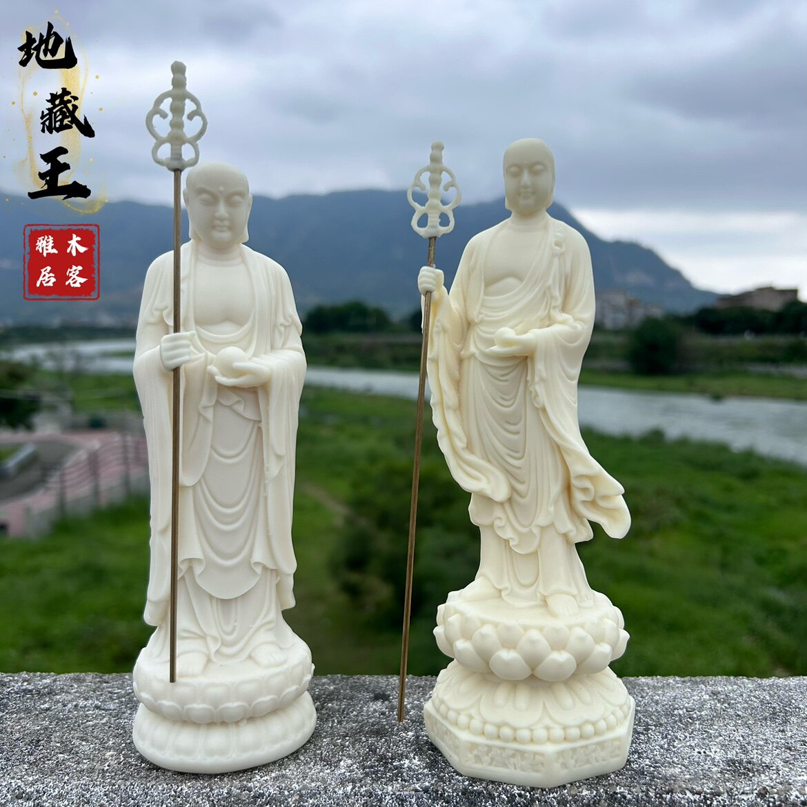 木雕小摆件孙悟空生肖猴子手把件