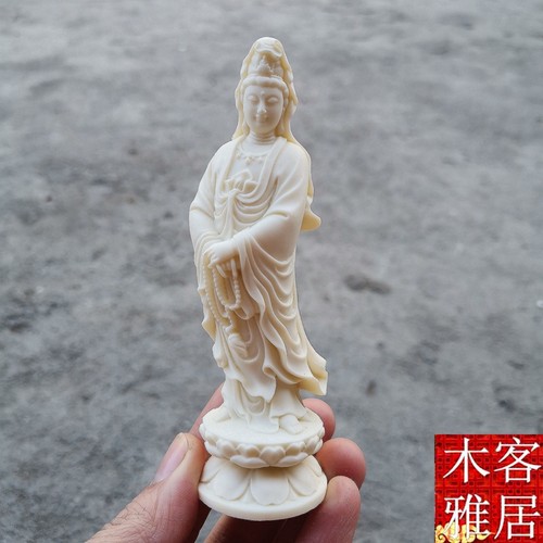 自在菩萨家居客厅车摆件观音佛像