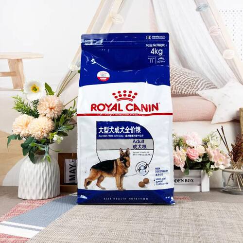 皇家狗粮 大中型犬GR26成犬全价粮4kg通用型拉布拉多M25犬粮4kg