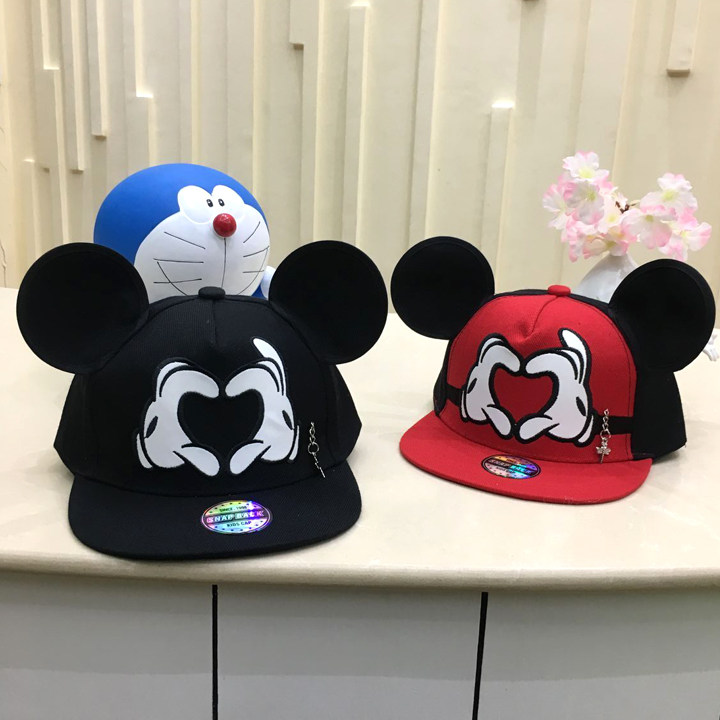 夏季儿童遮阳帽街舞嘻哈鸭舌帽女童韩版帽子小孩宝宝男童太阳帽潮