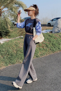 2024现款现货    休闲撞色两件套212A-601款-P125-控178图片