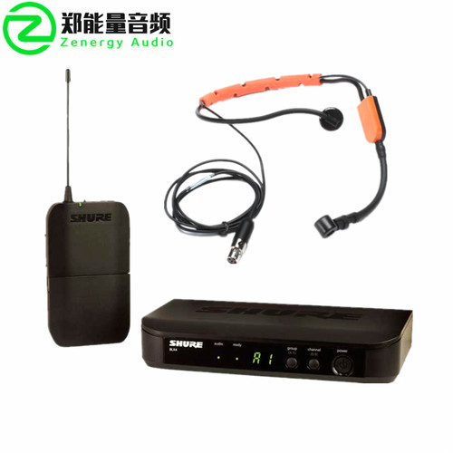 Shure/舒尔BLX14/SM31一拖一无线话筒健身团课莱美操课教练防汗麦 - 封面