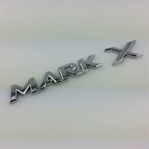 新老款锐志改装后贴标 MARK-X字母车标MARKX英文后备尾箱标志