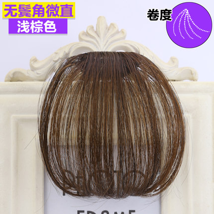 迷你假发刘海空气刘海假刘海 女士超薄隐形无痕齐刘海假发片 包邮