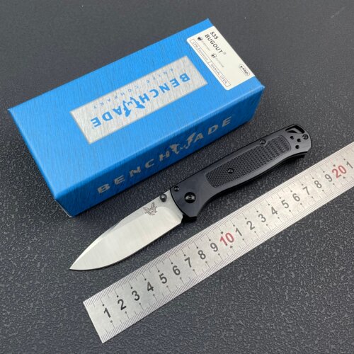 蝴蝶BM535铝合金柄otf折刀户外野营狩猎战术防身高硬度EDC工具刀