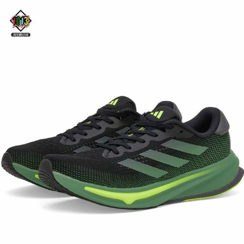 阿迪达斯男舒适缓震透气运动跑鞋