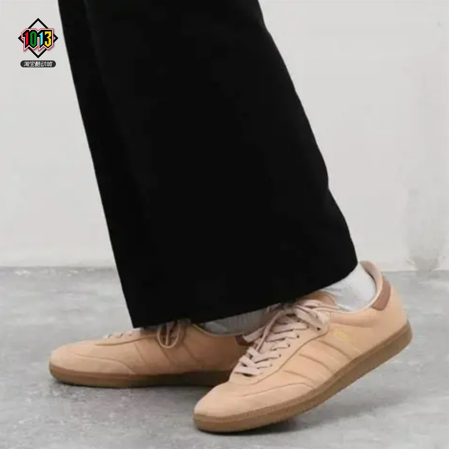 阿迪达斯三叶草SAMBAOG低帮板鞋