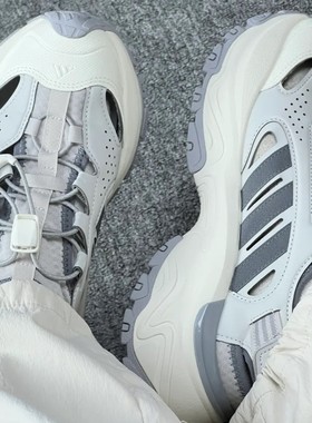 阿迪达斯夏季男女款户外舒适厚底魔术贴凉鞋 溯溪鞋 JP8898 8899