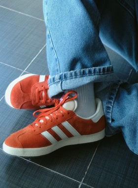 阿迪达斯三叶草GAZELLE男经典复古休闲运动板鞋 GY2529 2531 2532