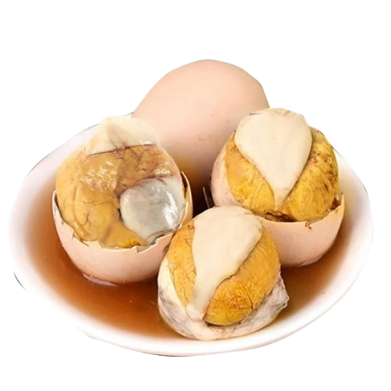 新鲜13天活珠子鸡胚蛋熟食即食独