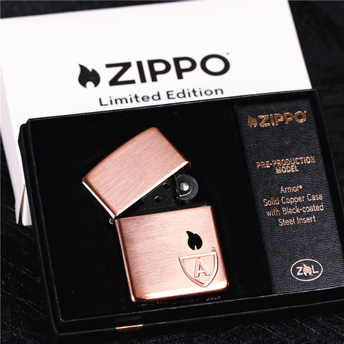 雕刻送礼收藏打火机ZIPPO紫铜