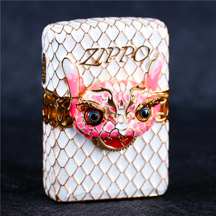 zippo芝宝煤油防风打火机重盔甲夜光铠甲鸿运灵蟒蛇 男士礼物限量