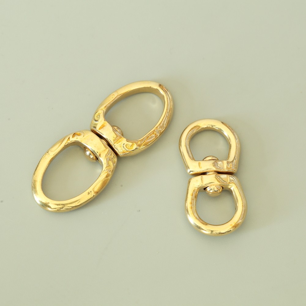 包邮日版环保黄铜 360度旋转8字环八字万向连接环钥匙扣DIY配件