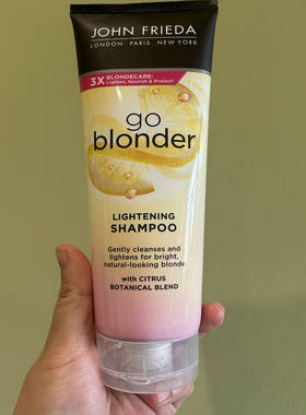 现货英国进口John Frieda金发幻彩闪亮滋润洗发水护发素喷雾啫喱