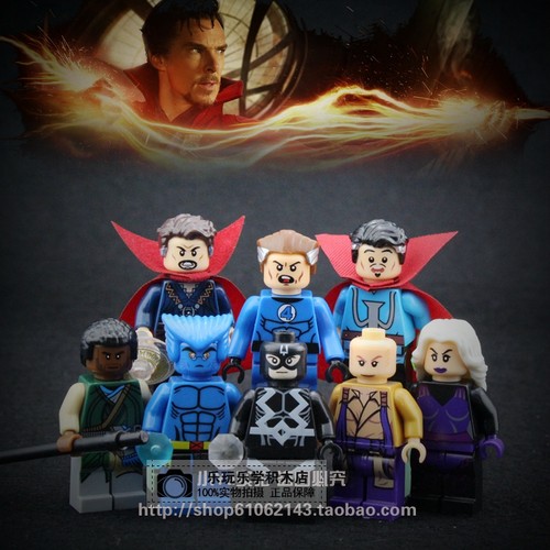 积木奇异博士电影周边人仔