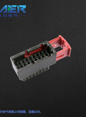 厂家供应国产汽车连接器KR965427-1黑色16芯线束接插件