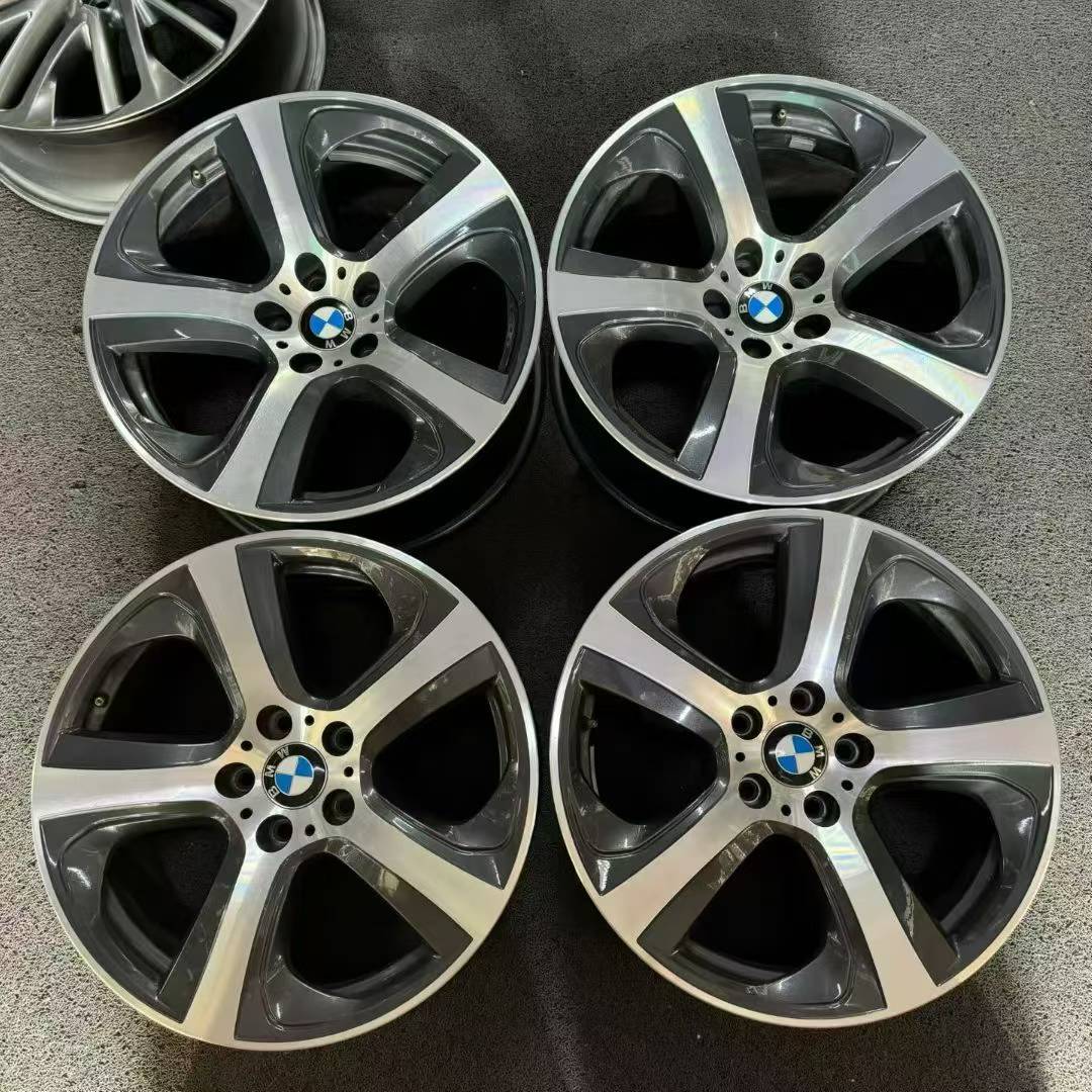 适用 19寸宝马X5 X6 19寸轮毂 原厂正品拆车 F底盘均可安装！