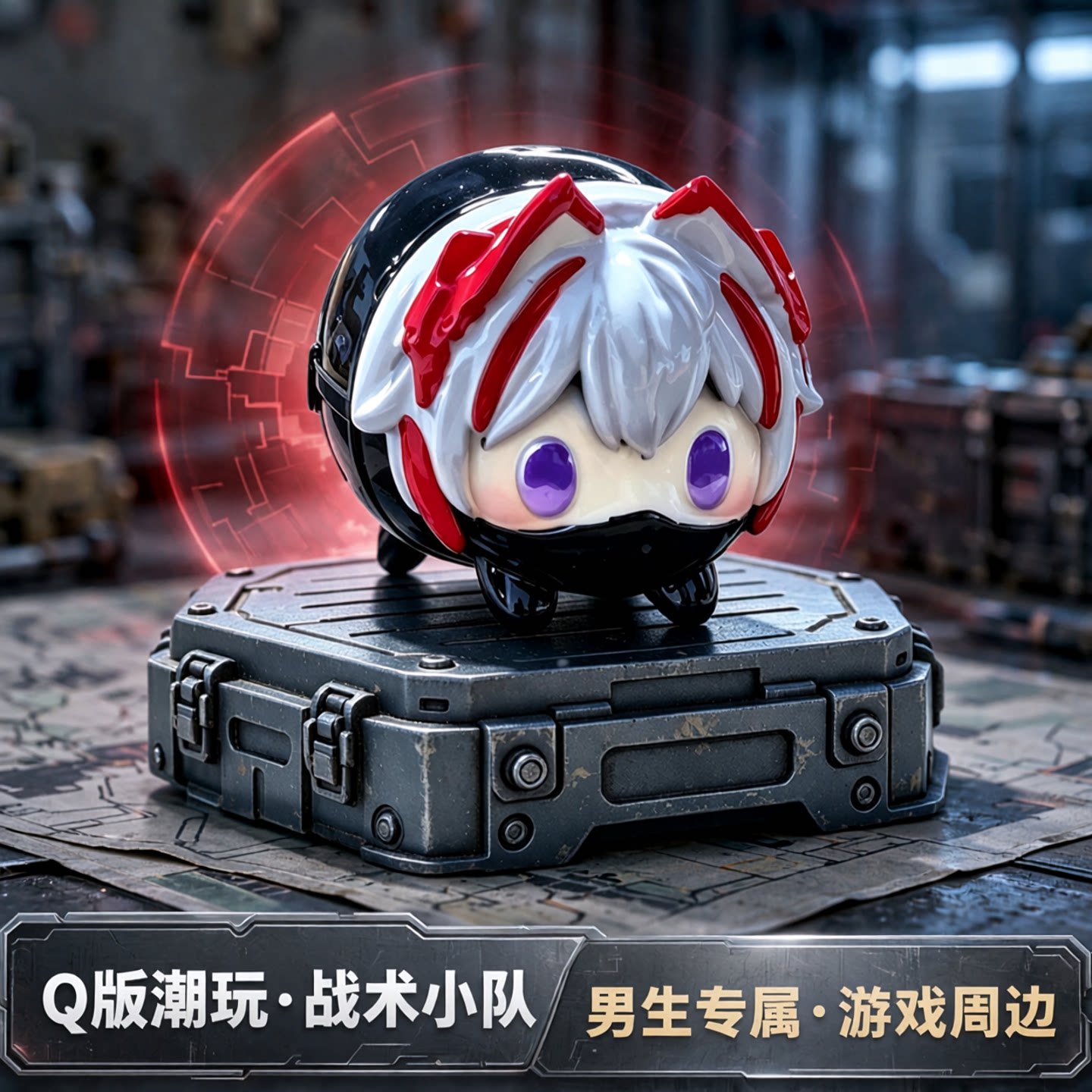 三角洲玩具行动战术小队手办Q版潮玩盲盒摆件游戏周边威男生礼物
