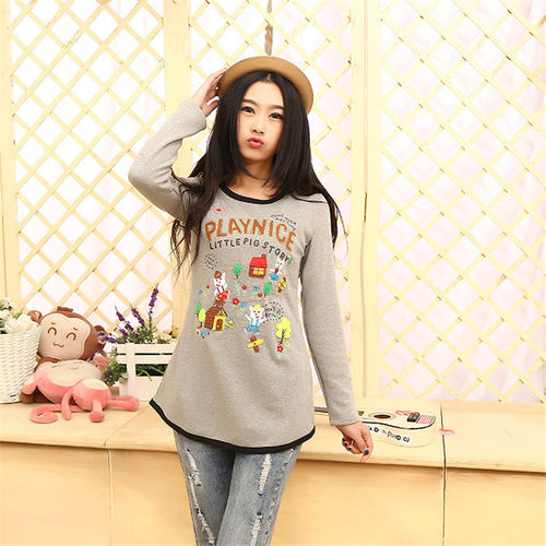 打底衫女冬季2021新款rough绣花