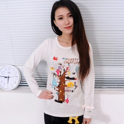 纯棉长袖T恤女韩国2024春秋新款白色洋气显瘦上衣宽松rough打底衫