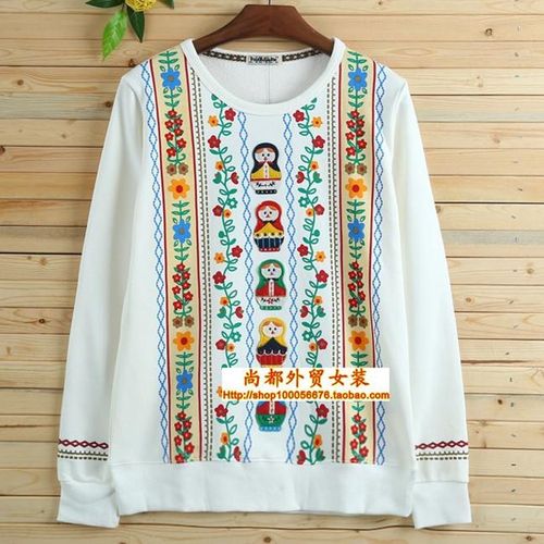 0rough娃娃不倒翁韩版学生卫衣